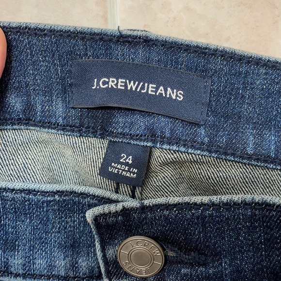 J Crew Billie Demi Boot Crop Jeans 24 - Picture 6 of 10